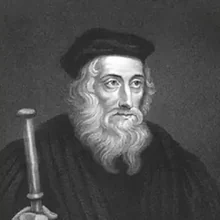 Portrait de John Wycliffe